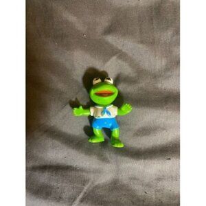 Kermit the Frog Muppets Tiny figure 1986 vintage toy